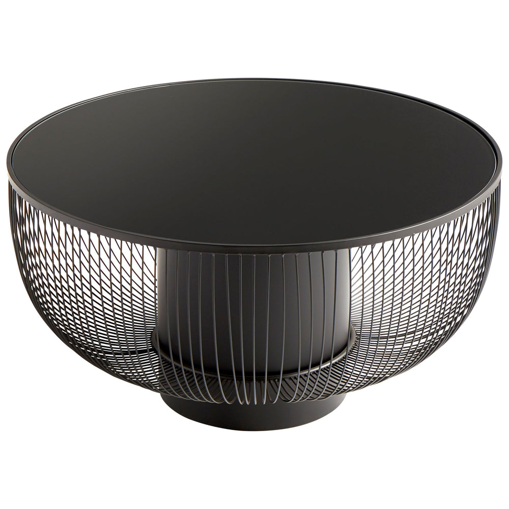 Large Carousel Table In Graphite