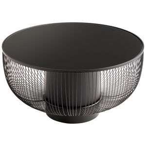 Large Carousel Table In Graphite
