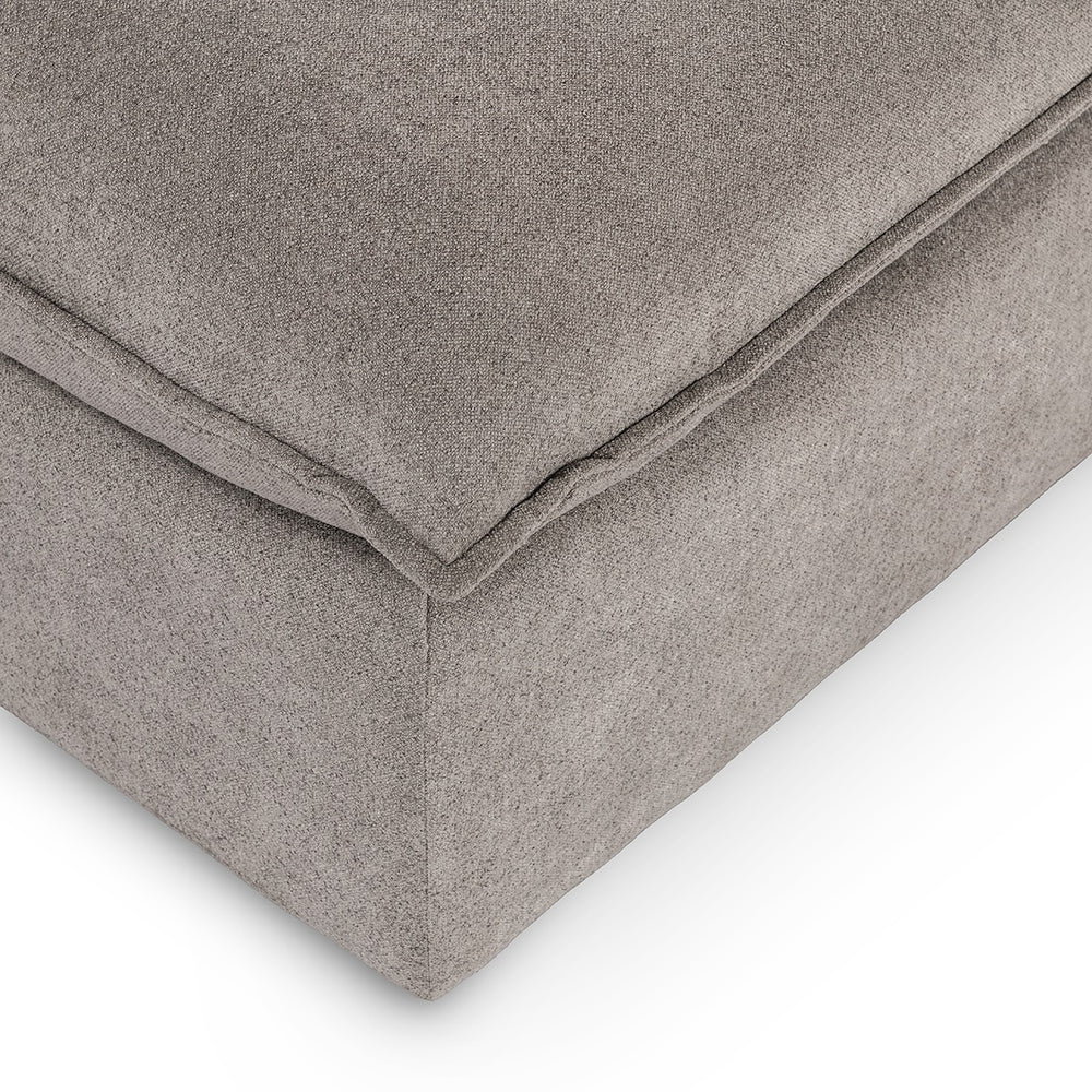 Caplan Modular Ottoman in Elite-Charcoal