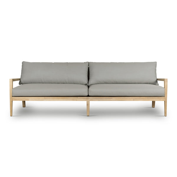 Amaya Outdoor Sofa 94" In Natural Acacia