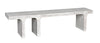Kir Mahogany Bench in White Wash Finish