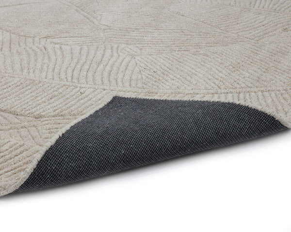 CALATHEA HAND-TUFTED RUG - OATMEAL - 10' X 14'
