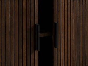 Carmel Console Table, Black Walnut
