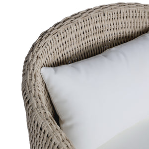 Fae Outdoor Dining Chair in White