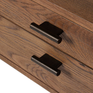 Glenview Desk In Weathered Oak