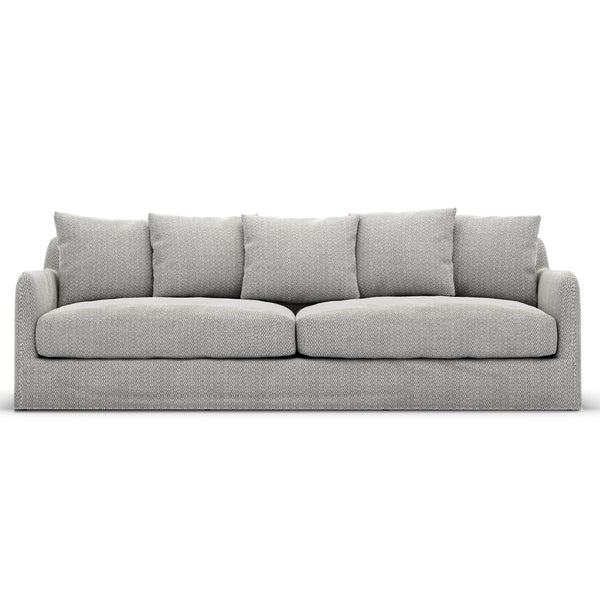 Dade Outdoor Sofa In 90" In Faye Ash