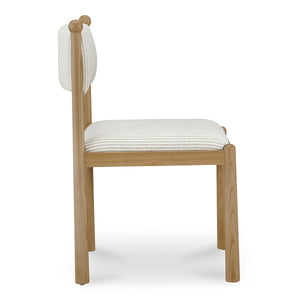 Villetta Dining Chair Set - Striped Upholstery