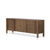 Pollard Media Console In Tan Oak