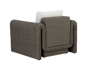 TIBI ARMCHAIR - GREY - LOUIS CREAM