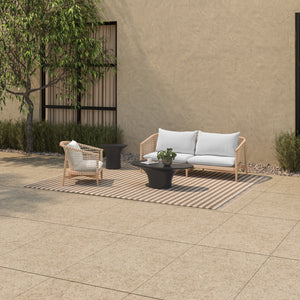 Yumi Outdoor Coffee Table in Black