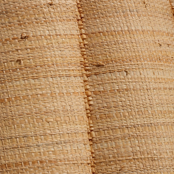 Scalloped 1-Light Wall Sconce, Raffia
