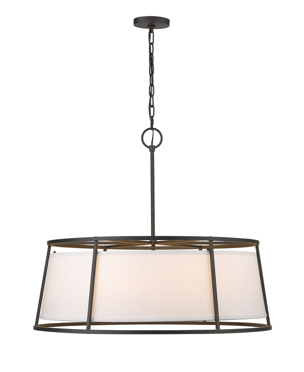 Lenyx Pendant 8 Light Pendant in Iron Ore Finish