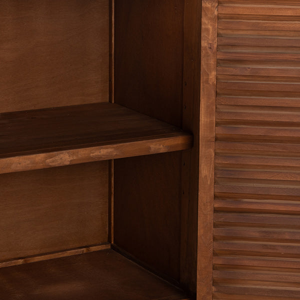 Jolen Solid Wood 6Dr Buffet - Distressed Brown