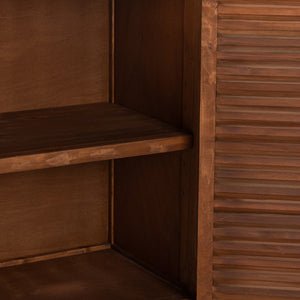 Jolen Solid Wood 6Dr Buffet - Distressed Brown