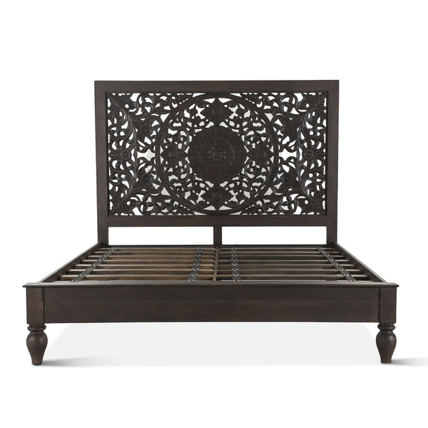 Taj King Bed Vintage Brown