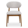 Moe's Ellie Dining Chair in Oatmeal