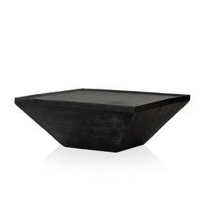 Drake Outdoor Coffee Table In Aged Grey
