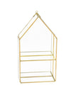 Brass & Glass Hanging Taakh Deco Large