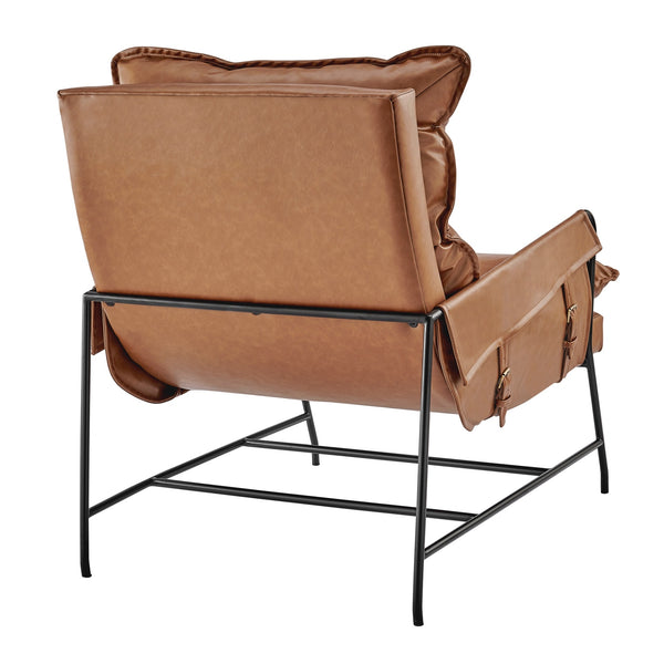 Thierry Accent Arm Chair In Vintage Cider