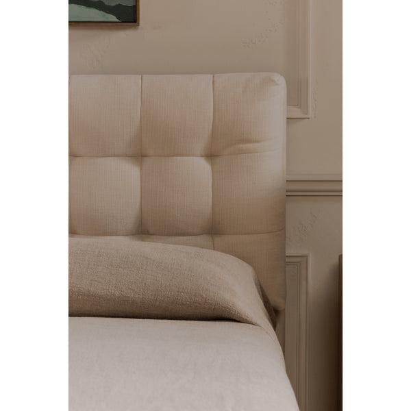 Moe's Sebastion King Storage Bed in Beige