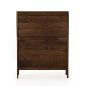 Sydney Tall Dresser In Brown Wash