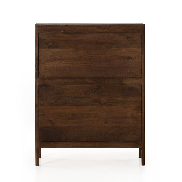 Sydney Tall Dresser In Brown Wash