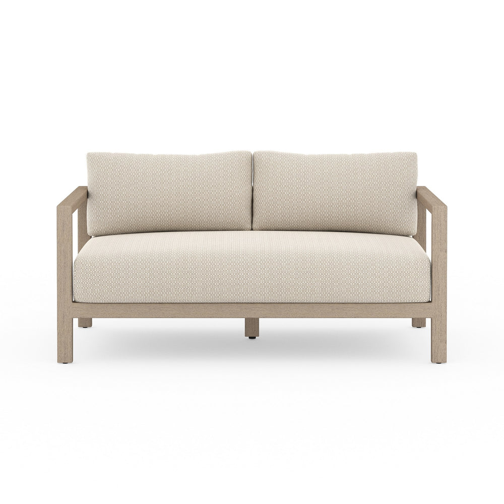 Sonoma Outdoor Sofa In 60" In Brown/Faye Sand
