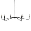Edlyn Chandelier - Antiqued Iron