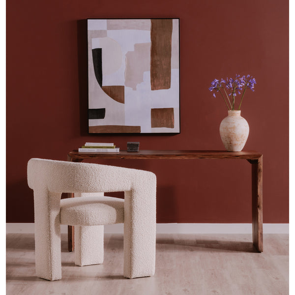 Moe's Tyrell Desk in Natural Acacia Wood
