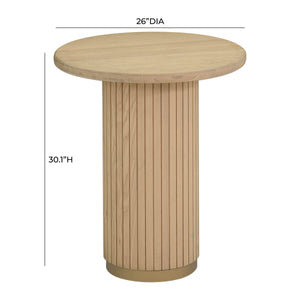 Chelsea Natural Oak Wood Entry Table