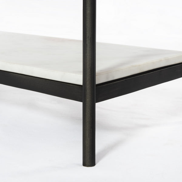Felix Small Console Table In Hammered Grey