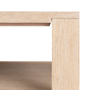 Thomas Coffee Table - Bleached Oak Veneer