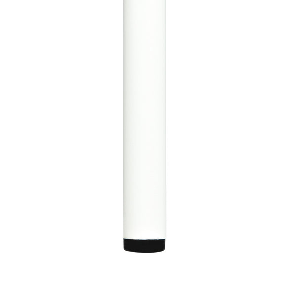 ORO ALUMINUM CHAIR (ARMLESS) - WHITE
