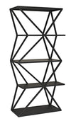Sutro Shelf in Matte Black Industrial Steel