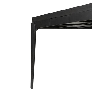 District Eight Mahjong Table - Ebonized Oak