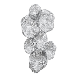 Ripley Metal Wall Art In Pewter