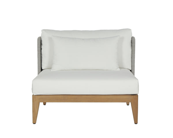 IBIZA ARMLESS CHAIR - NATURAL - STINSON WHITE