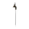 Tazb 13L x 11W x 62H Gold Metal Conical Shade Wall Sconce