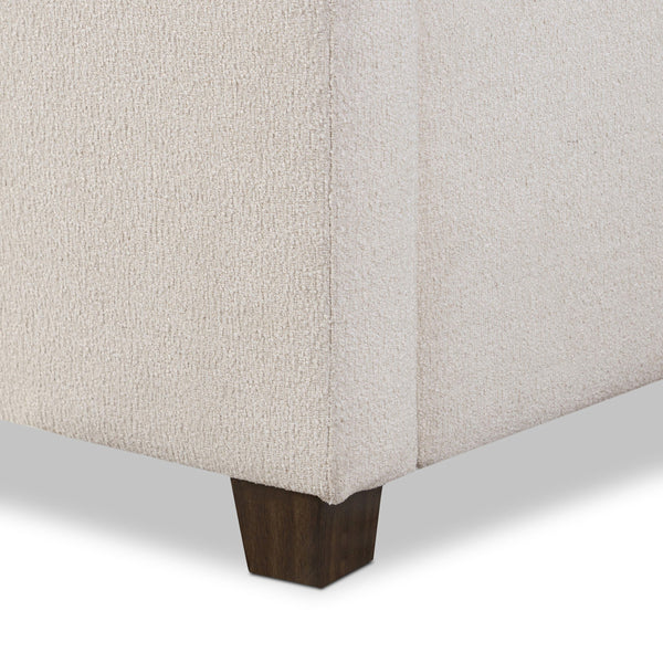 Daphne Queen Bed - Crypton Wayfarer Snow