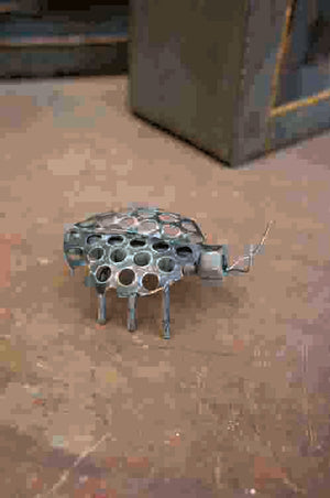 Metal, Insect, Ladybug 3.25"L