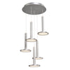 Aurora AC7556 Chandelier in Brushed Aluminum
