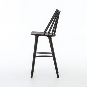 Eline Windsor Barstool-Black Oak