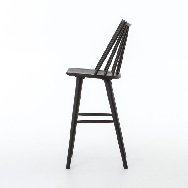 Eline Windsor Barstool-Black Oak
