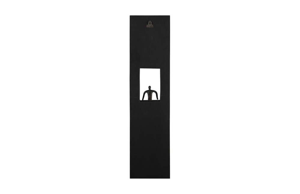 Atlas Wall Decor, Rectangle, Black