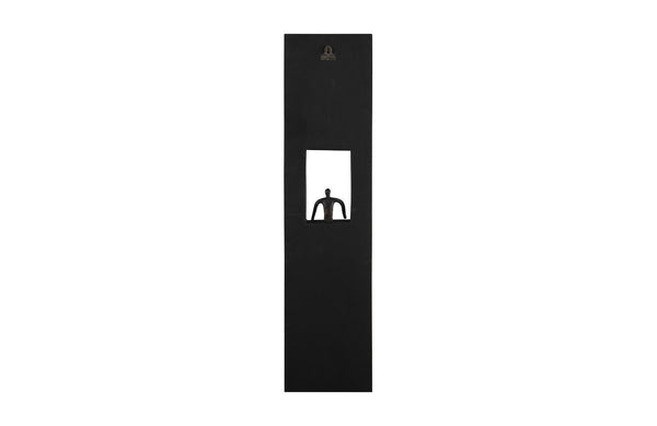 Atlas Wall Decor, Rectangle, Black