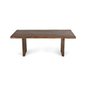 Holmes Solid Mango Wood Dining Table - Artisan Brown