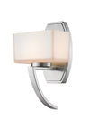 Cardine 1 Light Wall Sconce in Brushed Nickel Finish