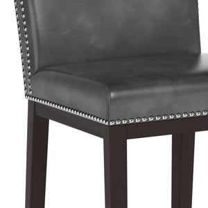 Vintage Barstool - Overcast Grey