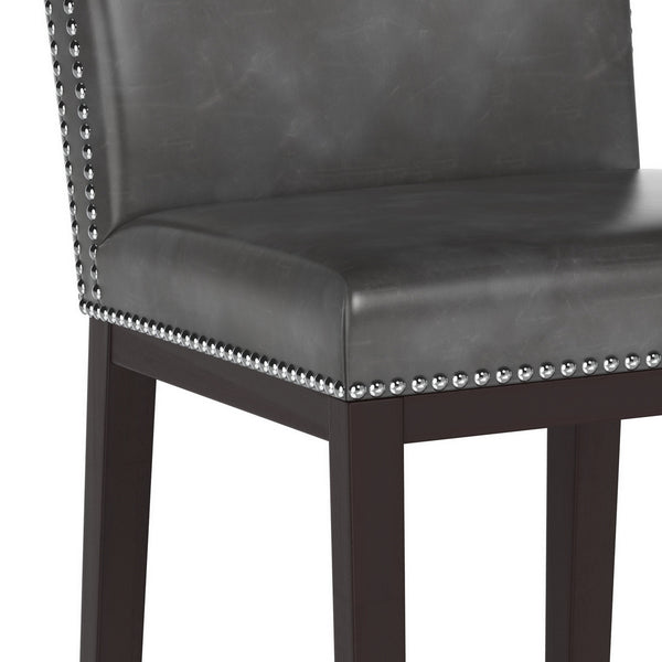 Vintage Barstool - Overcast Grey