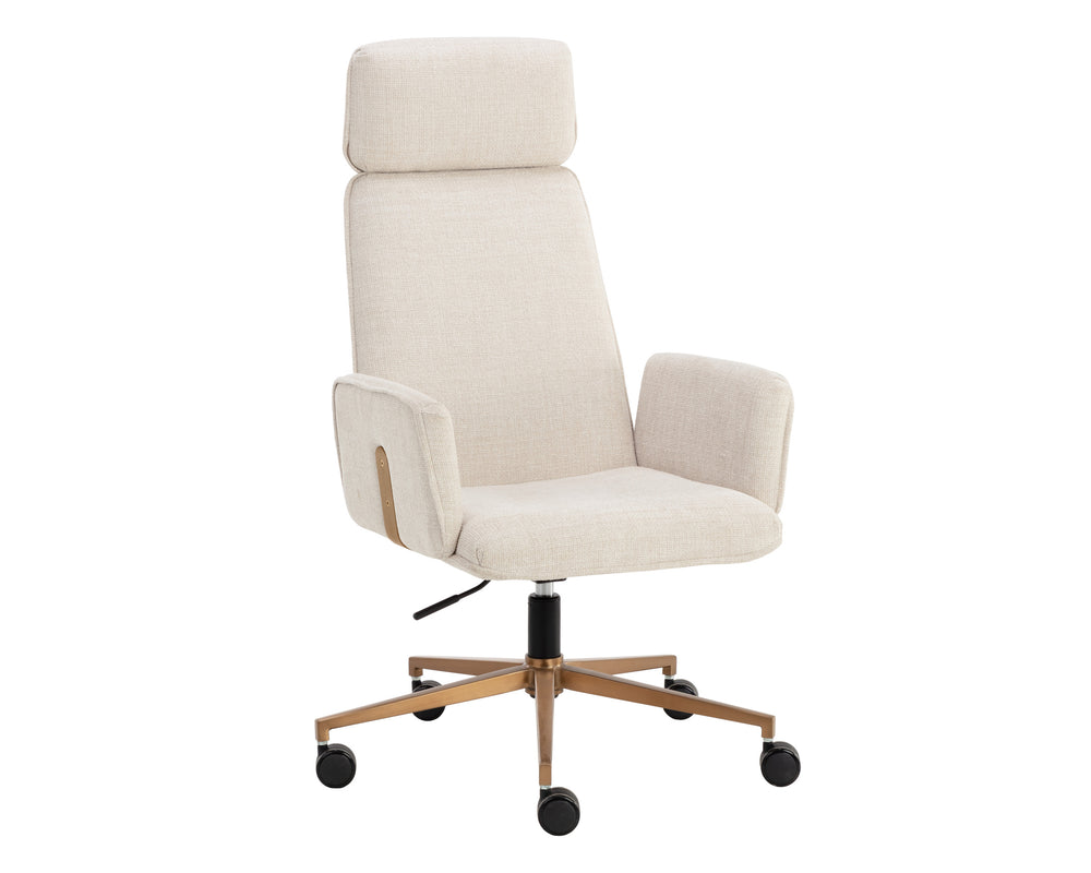 KALEV OFFICE CHAIR - CHACHA CREAM